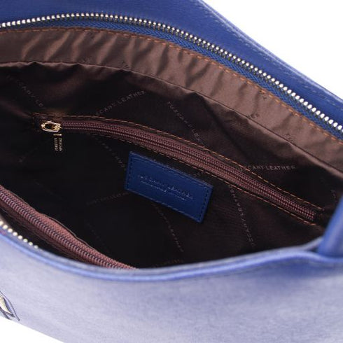 Patty - Saffiano leather convertible backpack shoulderbag